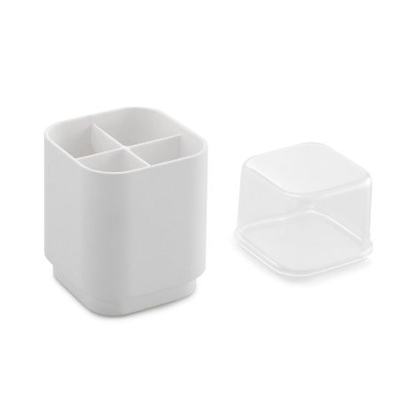 Gedy Seventy, органайзер для насадок к электрическим зубным щеткам, цвет белый (без упаковки), артикул 6305(22)