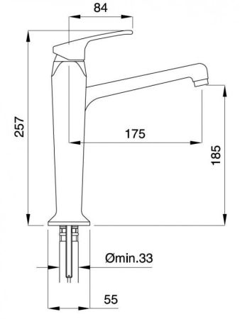 Смеситель для раковины CEZARES LEGEND-LSM2-A