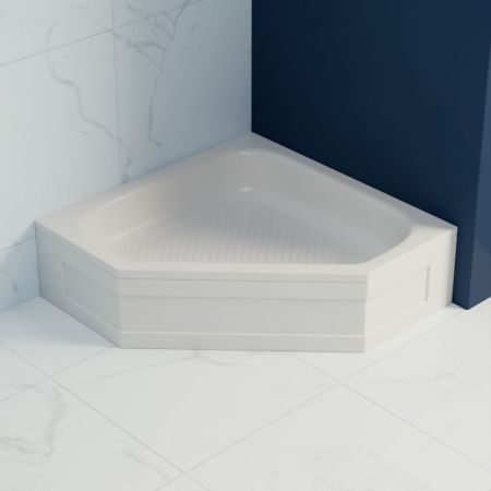 Душевой поддон трапеция RGW BT/CL-S (1000x1000)