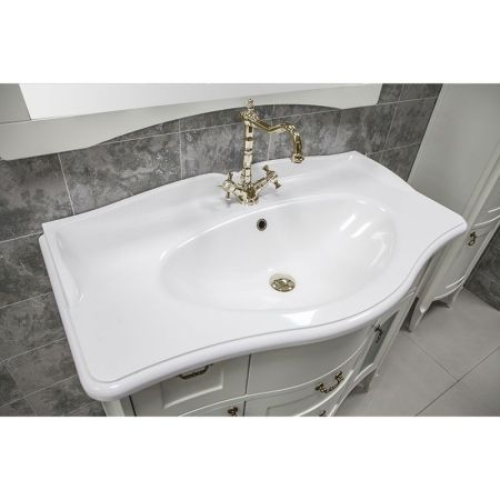 Тумба под раковину Акватон Версаль 100 1A188001VSZA0 Слоновая кость, артикул 1A188001VSZA0