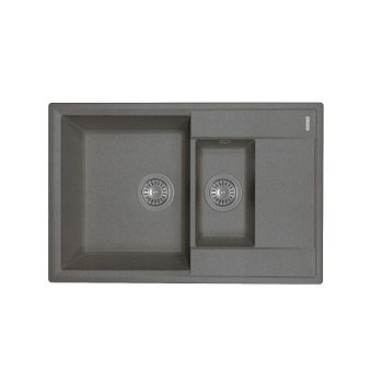 Кухонная мойка Florentina КОНСУЛ 23.025.D0760.102, черный