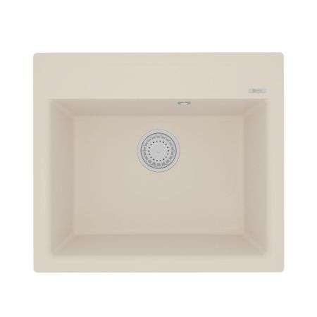 Кухонная мойка Lemark HANKA 570 врезная прямоугольная из кварцгранита цвет: Шампань  (9910018), артикул 9910018