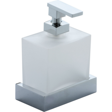CISAL Quad Дозатор подвесной, цвет матовое стекло/хром, артикул QU09062021 Акция