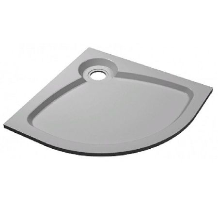 Душевой поддон из искусственного камня Florentina П-1 80х80R Белый