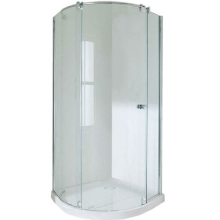 Душевой уголок Jacob Delafon Indigo 90x90 L E44R9006A-GA профиль Хром стекло прозрачное