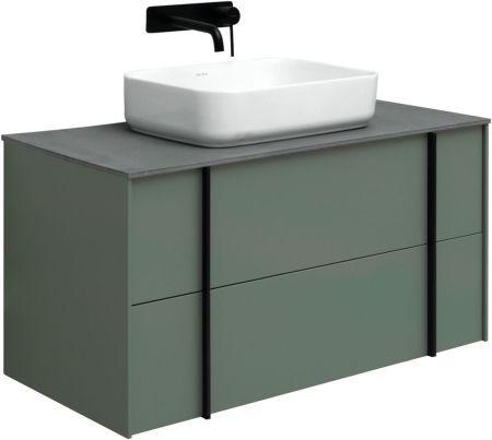 Тумба под раковину Allen Brau Reality 100 1.32007.CGM олива матовый, артикул 1.32007.CGM