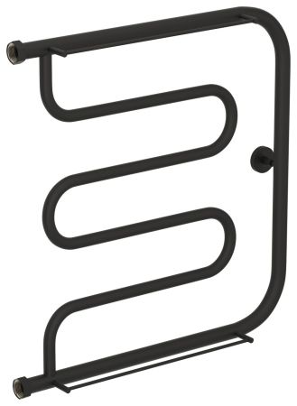 Полотенцесушитель водяной "Лира+" 2П 600х600 Н. Г. 1" (МУАР Темный Титан), артикул 15-4012-6060