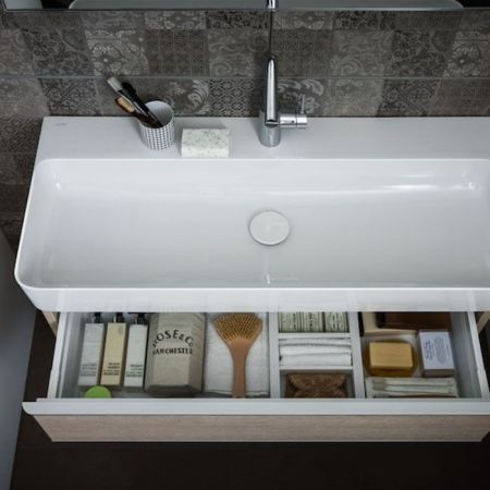 Laufen VAL Раковина 950х420х115мм с 1 отв. под смеситель, с покр. LLC, цвет: белый, артикул 8.1028.7.400.104.1