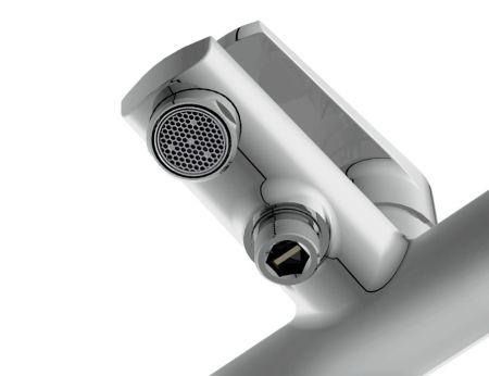 Смеситель для ванны Cersanit MODUO однорычажный хром (64097), артикул 64097