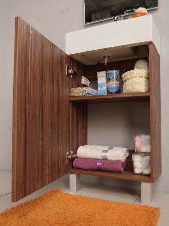 Тумба под раковину Акватон Эклипс 46 Н 1A172601EK560 Эбони темный, артикул 1A172601EK560