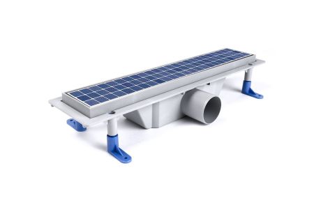 Душевой уголок Ambassador Nord 13011101-ST1, полукруглый, линейный трап, 90х90, артикул 13011101-ST1