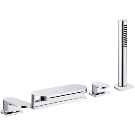 Смеситель для ванны с душем  RAVAK CHROME X070073 (хром, L-6), шт