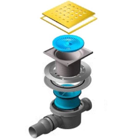 Душевой трап Pestan Confluo Standard 13000149 с решеткой, артикул 13000149