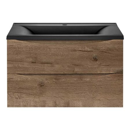 База под раковину Mia 800 подвесная, 2 выкатных ящик soft close, V.Oak, артикул VMC-2MA800VO