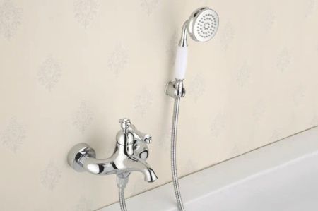 Смеситель для ванны Rose R0102, хром, артикул R0102