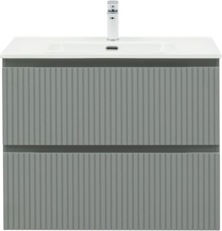 Тумба под раковину Aquanet Джейн (Flat) 80 мисти грин, артикул 00335434