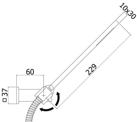 Душевой гарнитур Paffoni Level ZDUP059NO, артикул ZDUP059NO
