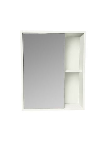 Зеркальный шкаф Runo Эко 60 БЕЛЫЙ (00-00004682), артикул 00-00004682