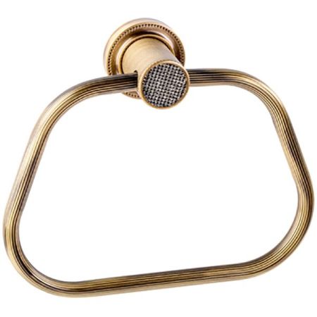 Полотенцедержатель кольцо ROYALE CRISTAL BR, артикул 10925-BR