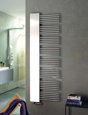 Водяной полотенцесушитель Zehnder Yucca Mirror YM-180-60 Белый правый