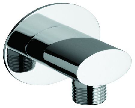 Emmevi Овальный вывод из стены на 1/2 ММ, латунь, цвет хром