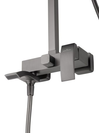 Душевая система WONZON & WOGHAND FIT, Темный графит (WW-88739009-BGM), артикул WW-88739009-BGM