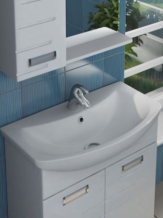 Тумба под раковину Vigo Diana 70 Белая, артикул Diana-0-700(Балтика)