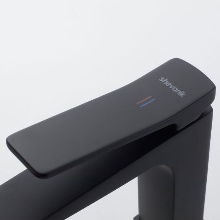 Смеситель для раковины Shevanik S4601H, черный, артикул S4601H