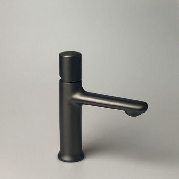 Daniel Fusion, однорычажный смеситель для раковины (излив 12 см), с донным клапаном, цвет графит