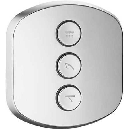 Переключатель потоков Cezares Globo-F-DEV3-B-01 Хром, артикул GLOBO-F-DEV3-B-01