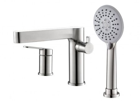 Смеситель на борт ванны BELBAGNO DELTA DEL-BVD3-IN арт. DEL-BVD3-IN, артикул DEL-BVD3-IN