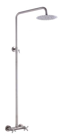 Душевая система Fmark FS8405, сатин, артикул FS8405