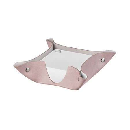 ADJ Подставка для бумажных блоков, 10x10xH4 см., цвет: пепельная роза/устричный, артикул 105.07/02