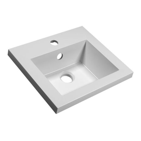 Раковина Florentina Анита 40 см 10.150.00400.001, белая, артикул 10.150.00400.001