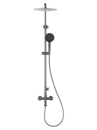 Душевая система WONZON & WOGHAND TOR, Темный графит (WW-88047073-BGM), артикул WW-88047073-BGM