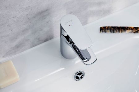 Смеситель для раковины  JACOB DELAFON ALEO E72275-4-CP (хром, L-9,8 H-8,6), шт, артикул E72275-4-CP