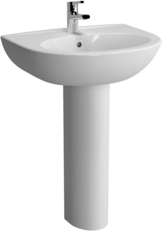 Раковина Zentrum 60 см, цвет белый