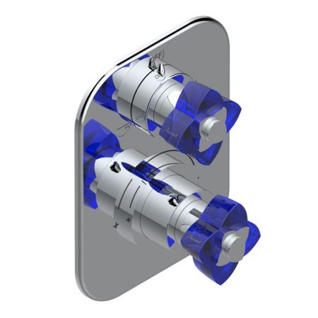 THG Встраиваемая часть термостатического смесителя, с переключателем на 2 положения