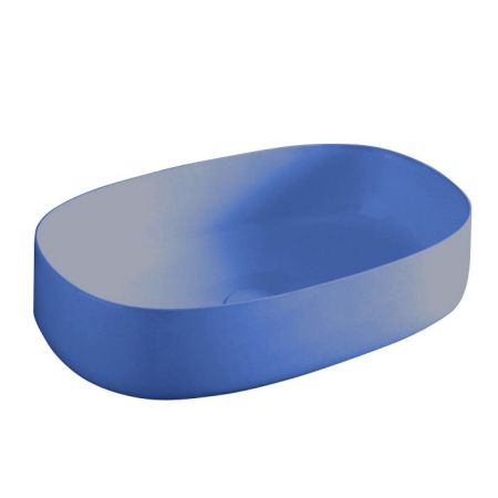 Artceram COGNAC Раковина накладная 55x35 см, цвет: blu zaffiro, артикул COL003 16 00