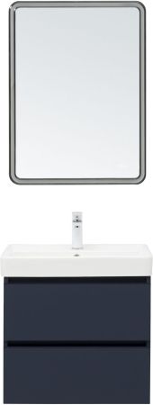 Тумба под раковину Aquanet Вега 2.0 60 маренго, артикул 00337947