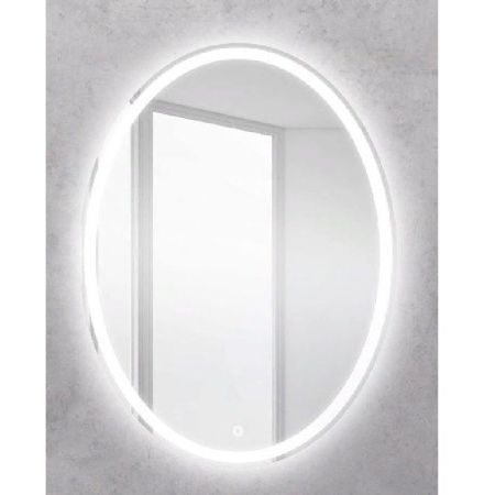 Зеркало BelBagno SPC-VST 75 с кнопочным выключателем с подсветкой, артикул SPC-VST-750-900-LED-BTN