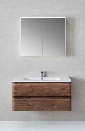Тумба под раковину Vincea Alba VMC-1A100RW подвесная R.Wood, артикул VMC-1A100RW