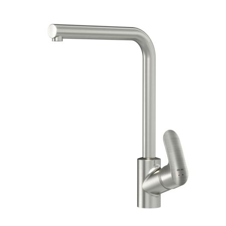 F8005011 Like, смеситель для кухни L-образный излив, сатин, шт., артикул F8005011