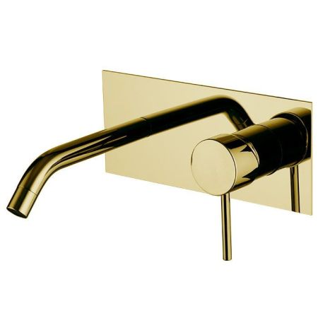 Fima Carlo Frattini Spillo Up Cмеситель для раковины, встраиваемый, излив: см., цвет: золото, артикул F3051WX5OR