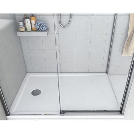 Душевой поддон из искусственного камня Акватон Калифорния 120x80 Белый