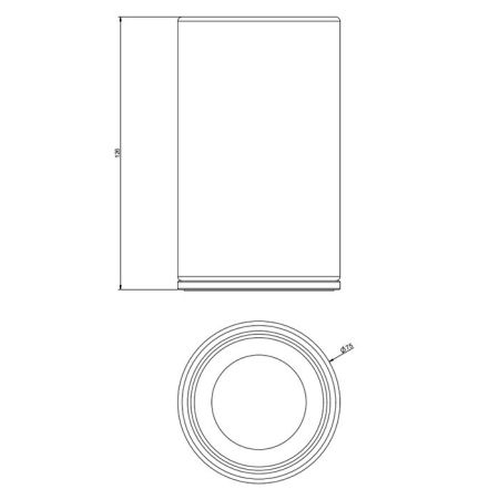 GESSI 316 Стакан настольный, цвет: черный/Black XL, артикул 54732#299