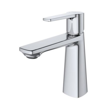 LUX-LS-01-W0 Смеситель для раковины однорычажный, без донного клапана, хром, артикул LUX-LS-01-W0