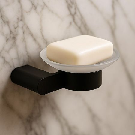 Мыльница Knotlor SD102BL, черный, артикул SD102BL