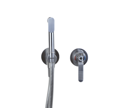 Гигиенический душ со смесителем Bronze de Luxe 1760'S 3253CC, матовый хром, артикул 3253CC