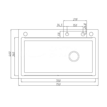 Многофункциональная кухонная мойка Fmark FSC002T, серый